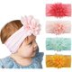 thumbnail image 4 of 10 Uds. Diademas para niñas pequeñas, diademas de flores de nailon, turbante elástico, accesorios para el cabello para niños pequeños recién nacidos, 4 of 5