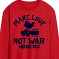 thumbnail image 2 of Woodstock - Make Love Not War - Men's Long Sleeve T-Shirt, 2 of 4