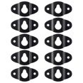 thumbnail image 1 of 10PCS Audio Speaker Wall Mounted Iron Hanger Plate Black 4.8cm Long, 1 of 5