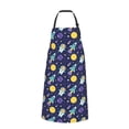 thumbnail image 2 of Naloa Astronaut Corgi Apron Kitchen Aprons with Pockets for Women Men Chef, 2 of 8
