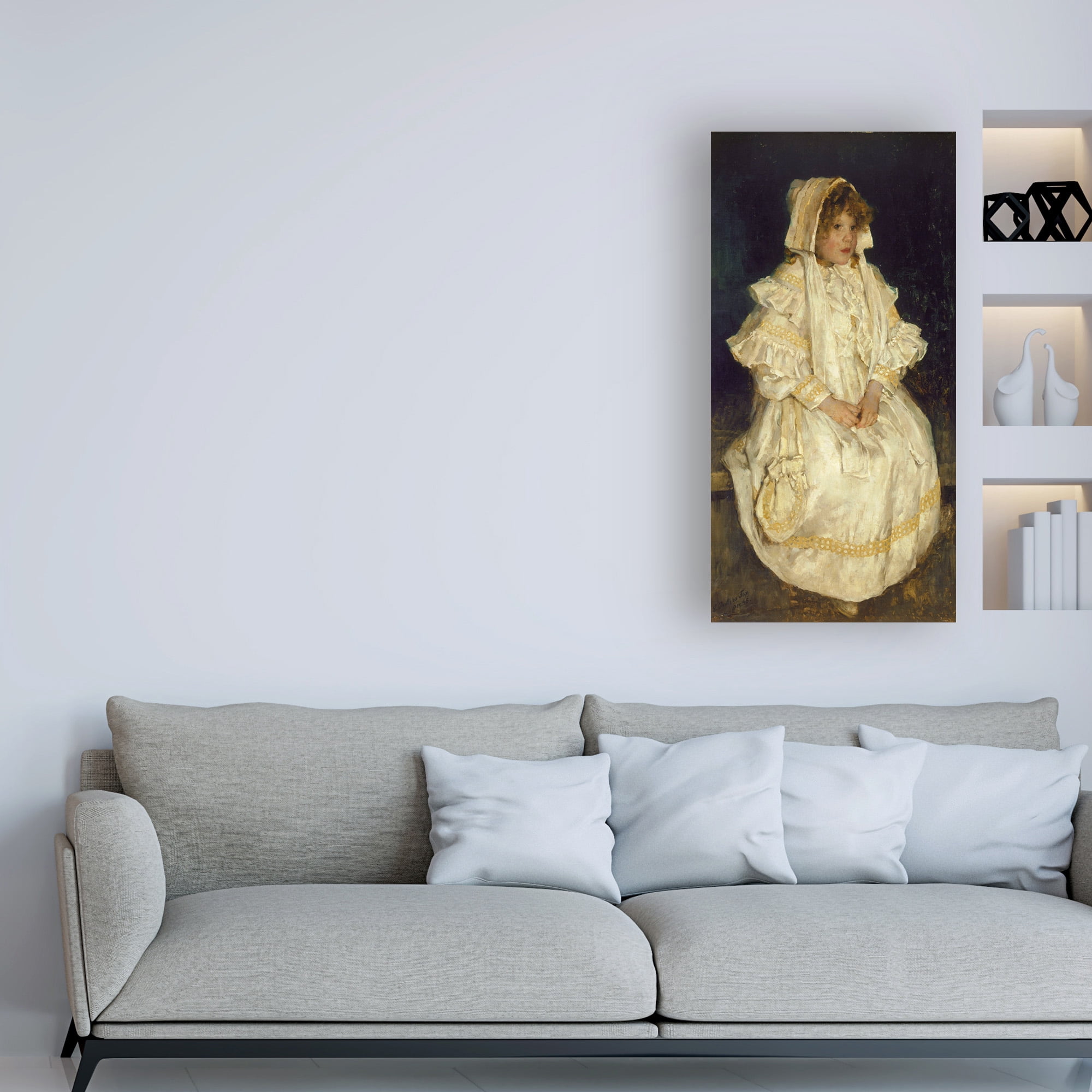 Trademark Fine Art 'Adelaide' Canvas Art by E Phillips Fox