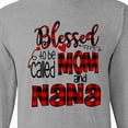 thumbnail image 4 of Inktastic Blessed to Be Called Mom and Nana Long Sleeve T-Shirt, 4 of 5