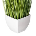 thumbnail image 4 of Pemberly Row 11.5" Contemporary Plastic Artificial Potted Grass in Green, 4 of 7