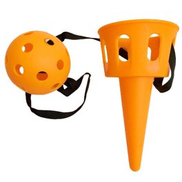Jeu De Balles Pop & Capture - 10 Balles + 2 Paniers, Activité Sportive Intérieur/Extérieur, Plage, Jardin, Dès 3 Ans