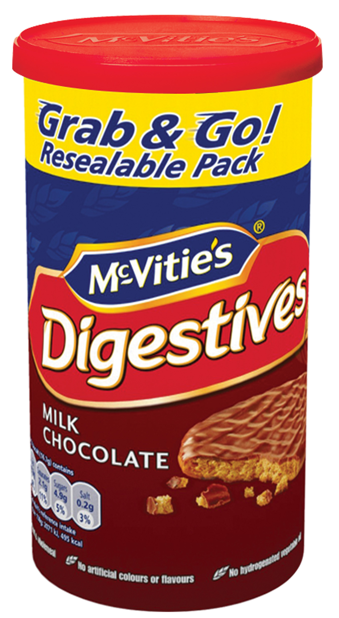McVitie's Milk Chocolate Digestive, Tube, 7.05 oz (200g)