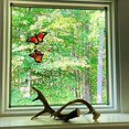 thumbnail image 5 of Stained Monarch Butterfly Glass Window Decor, Hanging Butterfly Decorations, Stained Glass Wall Art -NMAOV, 5 of 5