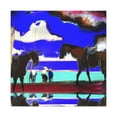 thumbnail image 1 of Grazing Horses' Joy - Canvas, 1 of 10
