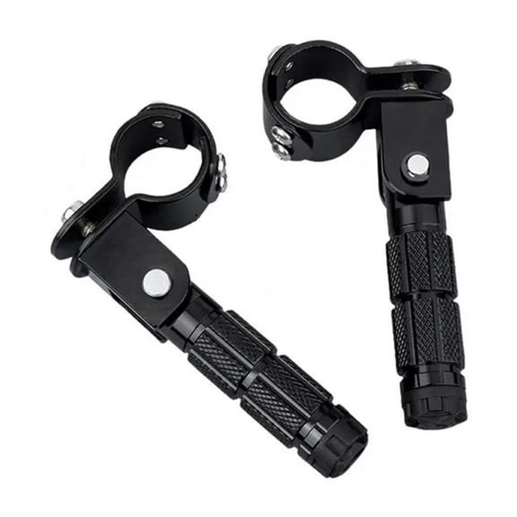 Motorcycle Foot Peg Foldable,Folding Passenger Foot Pegs with Aluminum for Electric Motor Bicycle ATV,Universal Motorcycle Mini Folding Rearsets Footrest Footpegs Foot pegs Pedal
