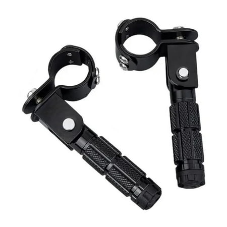 Motorcycle Foot Peg Foldable,Folding Passenger Foot Pegs with Aluminum for Electric Motor Bicycle ATV,Universal Motorcycle Mini Folding Rearsets Footrest Footpegs Foot pegs Pedal O5Y9