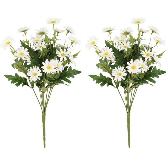 Fokelyi Artificial Flowers, Silk Daisy, Artificial Gerber Daisy for Home Decoration, Artificial Daisy for Wedding Decoration