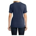 thumbnail image 2 of Ladies Core Cotton Tee Navy 3XL, 2 of 6