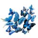 thumbnail image 1 of 12Pc Mixed 3D Butterflies Wall Stickers Double Layer Creative Butterflies For Home Decor Kids Room Decor Art Wall Decals, 1 of 5