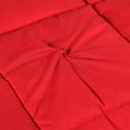 thumbnail image 3 of 300GSM Lightweight Comforter All Season Down Alternative Bed Comforter 100 % cotton quality size Twin/Twin XL (68" x 90" - 64 oz Fill) Color Red, 3 of 5
