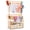 Natural, variant on Enogets Bamboo Closet Organizer, Freestanding Clothing Rack with Adjustable Hanging Rods & 2 Storage Baskets for Children's Bedroom