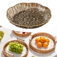 thumbnail image 6 of Clear Fruit Plate Food Serving Tray Anti Slip Plastic Material for Household Party Dessert Use, 6 of 9