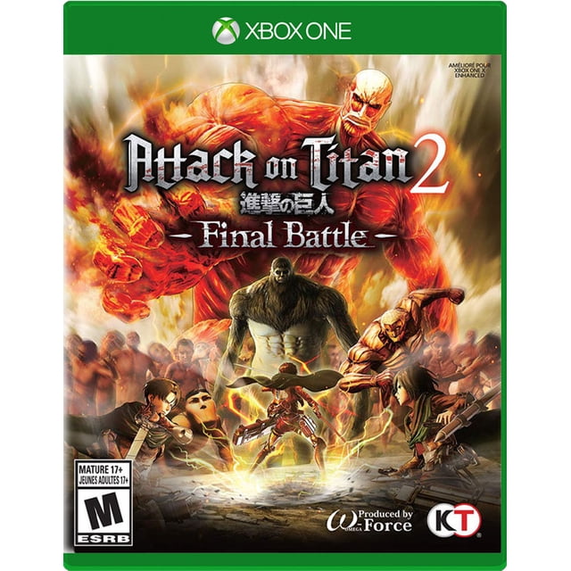 XBXONE ATTACK ON TITAN 2 FINAL BATTLE Xbox One FORMATO FISICO