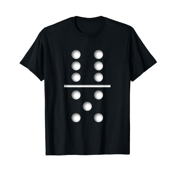 Domino Game 6 and 5 Shirt Halloween Christmas