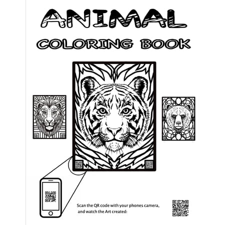 Coloring Book: animal coloring book: coloring book (Paperback)
