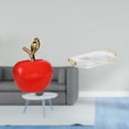 thumbnail image 2 of Statue Fruit Sculpture Tray Ceramic Material Decorative Storage for Living Room Office Cafe, 2 of 8