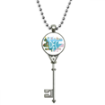 thumbnail image 1 of Mes de diciembre luz temporada ilustración Colgante Collar Vintage Llavero Plata Joyas Unbranded M, 1 of 3