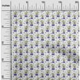 thumbnail image 2 of oneOone Viscose Chiffon White Fabric Circus Sewing Material Print Fabric By The Yard 42 Inch Wide-aA, 2 of 5