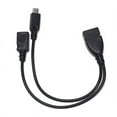 thumbnail image 5 of OTG Power Splitter Y Cable Micro USB Male to USB A Male Female Adapter Cord, 5 of 5
