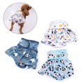 thumbnail image 4 of Pantalones cortos de perro para mujer, bragas para la menstruación de cachorros, bragas fisiológicas para niñas, pañal sanitario lavable, Pantalones suaves, 4 of 4