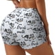 thumbnail image 1 of Fotbe Cow With Fresh Milk Shorts Sin Costuras – Shorts Deportivos de Cintura Alta para Mujer, Elásticos para Gimnasio, Yoga, Running o Ciclismo-Small, 1 of 8