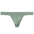thumbnail image 2 of TANBOM Men's Thong Sexy Bulge Pouch Underwear Tagless Design Bamboo Viscose Comfortable Green L, 2 of 6