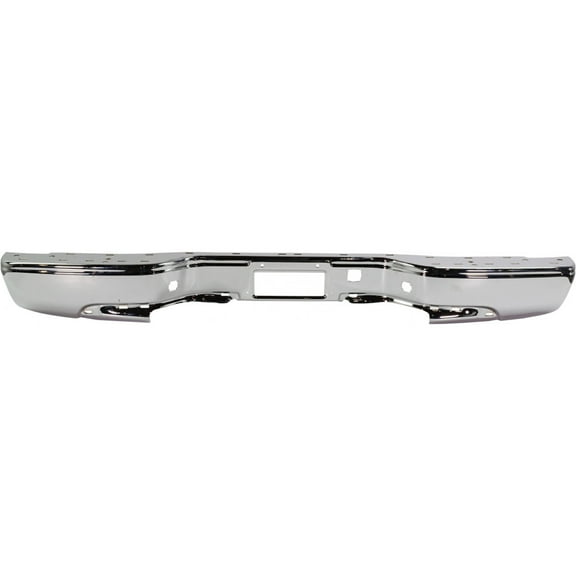 For GMC Sierra 3500 2001-2006 Bumper Face Bar | Rear | Chrome | Fleetside | GM1102411 | 12473000