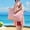 Pink, variant on Beach Bag for Women Large Beach Tote Bag Sandproof Beach Bag with Zipper Large Swim Pool Beach Tote