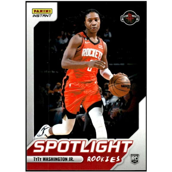 NBA 2022-23 Instant Spotlight Basketball   TyTy Washington Jr. Trading Card #29 (Rookie) (Panini)