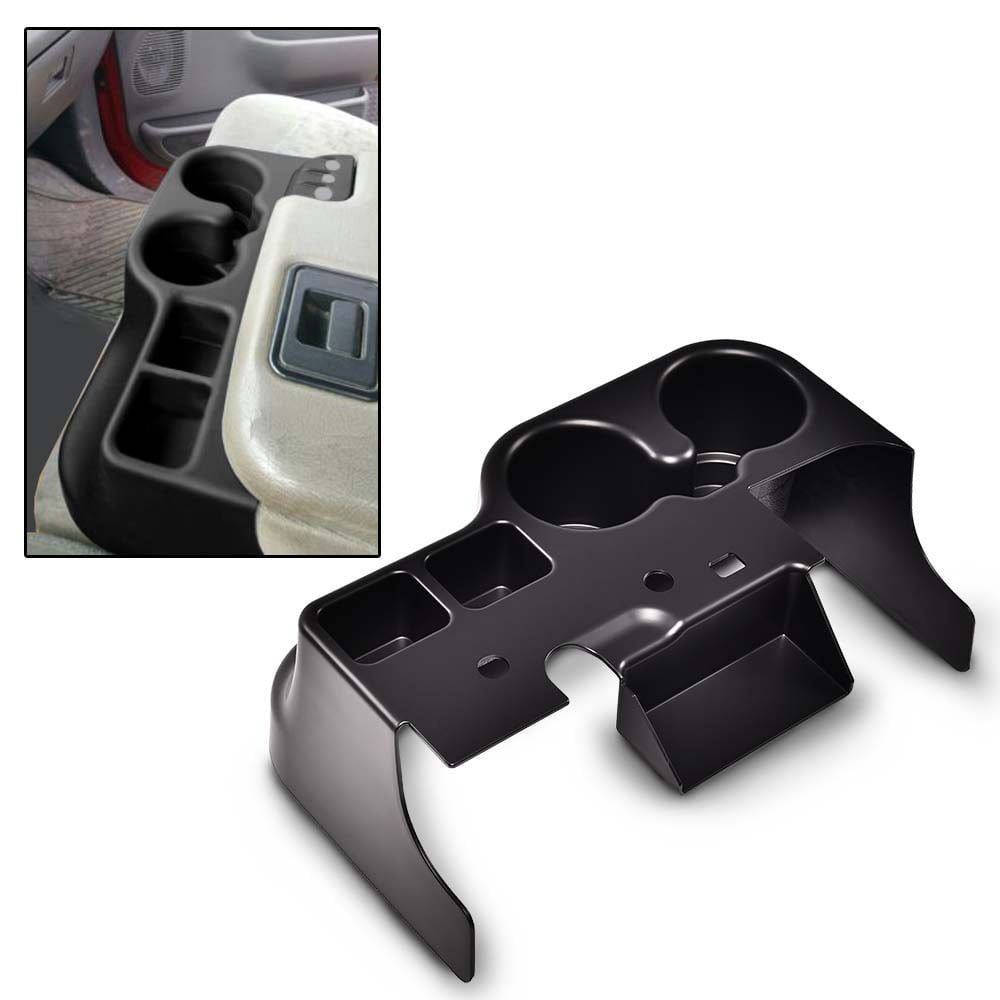 CROSSDESIGN Center Console Cup Holder Fit for 1999-2001 Ford F250 F350 F450 F550