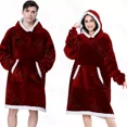 thumbnail image 1 of Sudadera Con Capucha Extralarga, Suave Y Cálida De Felpa, 1 of 8