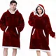 thumbnail image 1 of Sudadera Con Capucha Extralarga, Suave Y Cálida De Felpa, 1 of 8