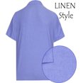 thumbnail image 2 of HAPPY BAY Men's Summer Button Down Short Sleeve Work Shirt Solid Casual Shirts for Men XS Lavender, Plain, 2 of 5