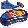 thumbnail image 1 of Cepillo limpiador de zapatos Miss Mouth's con mango cómodo azul, 1 of 9