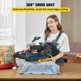 thumbnail image 5 of VEVORbrand Heat Press Machine, 12 x 15 inches, Fast Heating, 360 Swing Away Digital Sublimation T-Shirt Vinyl Transfer Printer with Anti-Scald Surface, for Canvas Bags, Pillows, ETL Listed, Blue, 5 of 9
