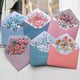 thumbnail image 2 of Juego de 6 sobres de papel para cartas, con diseño de flores, papelería kawaii, sobres para tarjetas de felicitación de boda, sobres para invitaciones, suministros para fiestas, 2 of 5