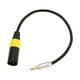 thumbnail image 2 of Cable macho a XLR de 35 mm chapado en oro ANGGREK para micrófono inalámbrico, 2 of 8
