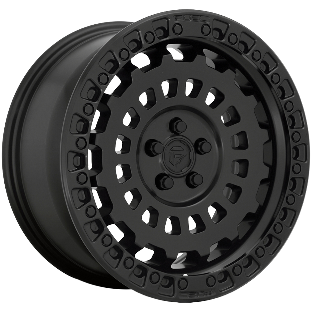 Fuel D633 Zephyr 20x9 5x112 +20mm Matte Black Wheel Rim 20" Inch