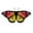 G, variant on HCJKDU Monarch Butterfly Wings Costumes Spring Outing Picnic Dress Up Clothes, Butterfly Back Hanging Kit Funny Garden Flag for Outdoor Decor