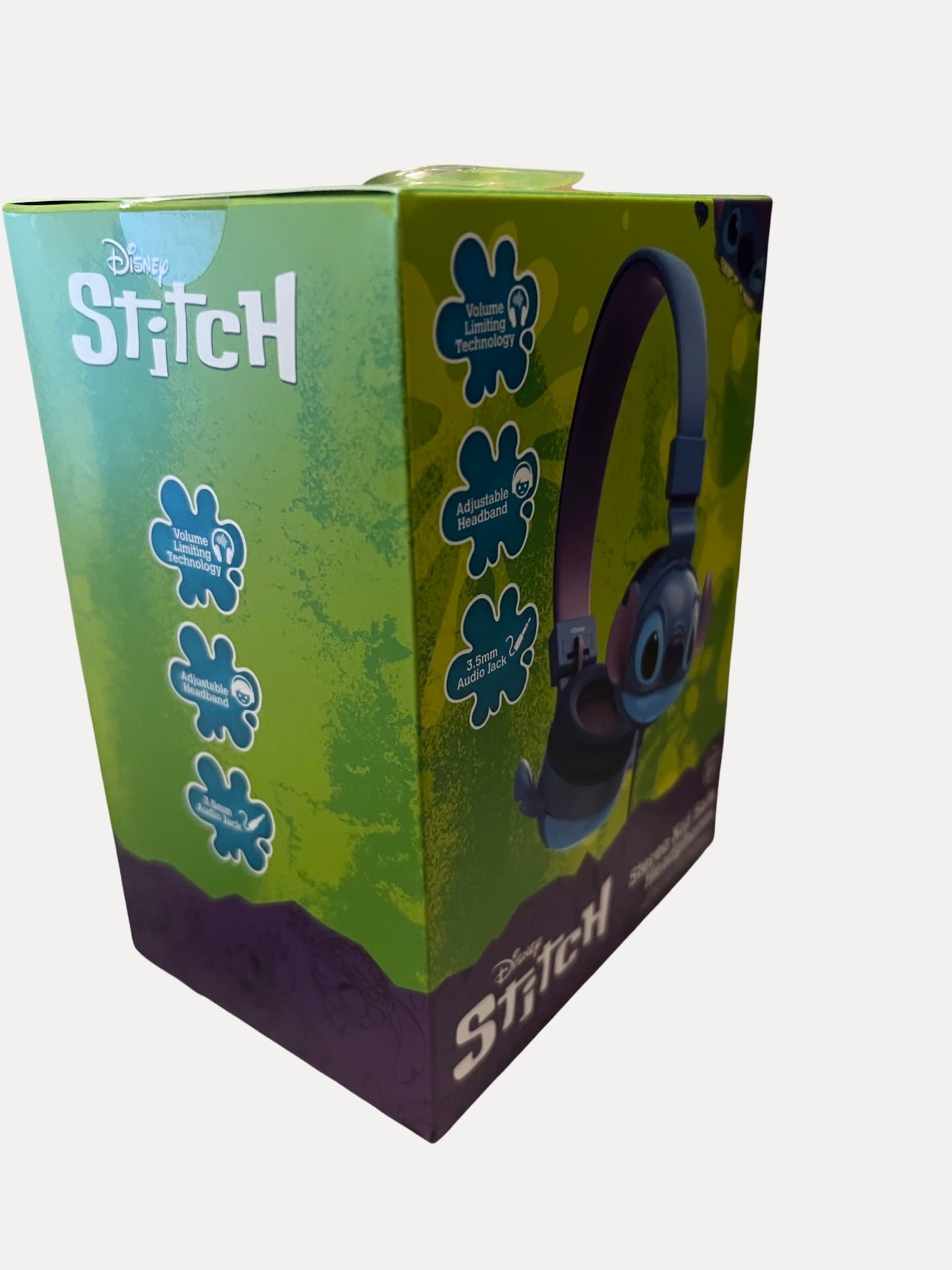 Disney Lilo Stitch Stereo Kid Safe squishy Headphones