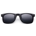 thumbnail image 2 of Newbee Fashion - Polarized Clip-On Flip Up Metal Clip Sunglasses Multi Purpose Flash Polarized Lenses (Glasses not included), 2 of 6