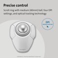 thumbnail image 3 of Trackball inalámbrico Kensington Orbit blanco K70991WW, 3 of 6