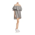 thumbnail image 1 of MLM Label Robe Tunique à Volants pour Femmes blkgingm TP, 1 of 1