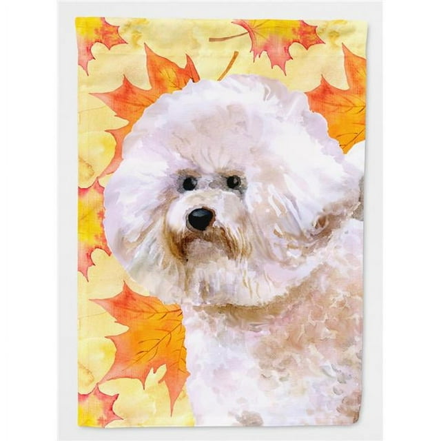 Carolines Treasures BB9966GF Bichon Frise No.2 Fall Flag - Garden Size