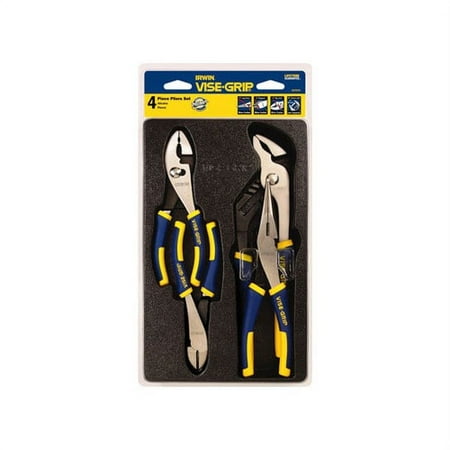 UPC: 0038548040790 | IRWIN 2078707 – 4 Pieces Pliers Mixed Set