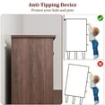 thumbnail image 4 of Commode pour Chambre avec 6 Tiroirs, Commode Moderne de 47‘', Commodes en Bois, Meuble Télé pour Salon, Garde-Robe, Couloir, 4 of 7