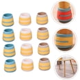 thumbnail image 4 of Deslizadores de fieltro para patas de muebles, sofás y sillas - Almohadillas cuadradas, 20-38 mm, juego de 12 piezas Protectores de silicona para patas de silla, 4 of 5